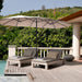 15 ft Double-Sided Outdoor Patio Umbrella with Crank without Base - Cool Stuff & Accessories