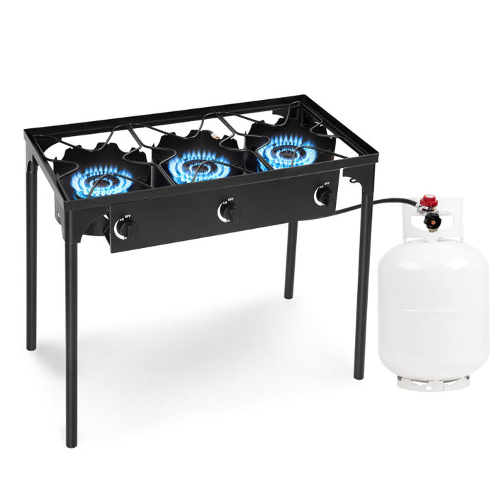 BBQ Grill 3 Burner Gas Cooker