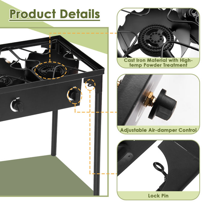 BBQ Grill 3 Burner Gas Cooker