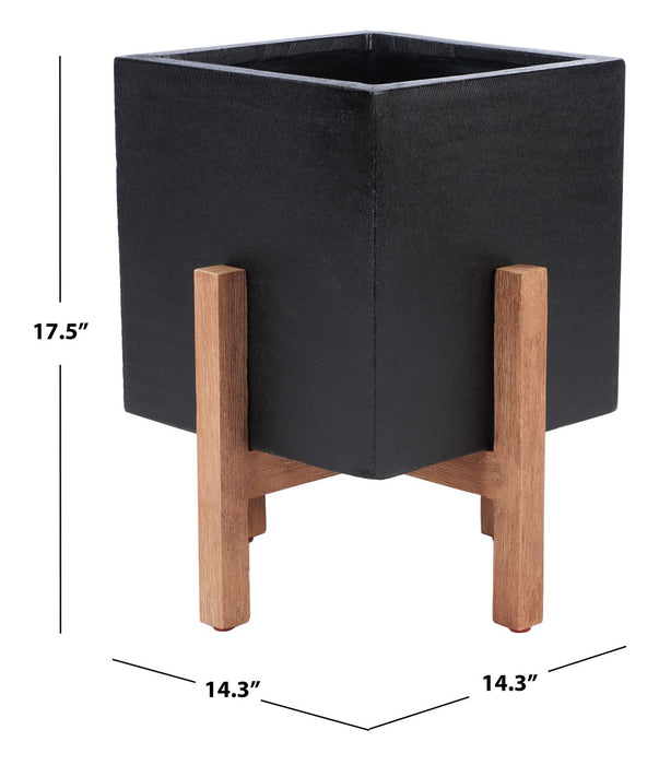 Borsla Black Planter - Cool Stuff & Accessories
