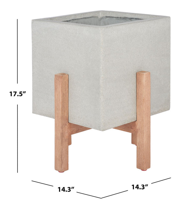 Borsla Grey Planter - Cool Stuff & Accessories