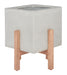 Borsla Grey Planter - Cool Stuff & Accessories