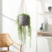 Peltria Black Hanging Planter/Black - Cool Stuff & Accessories