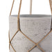 Peltria Grey Hanging Planter/Light Grey - Cool Stuff & Accessories