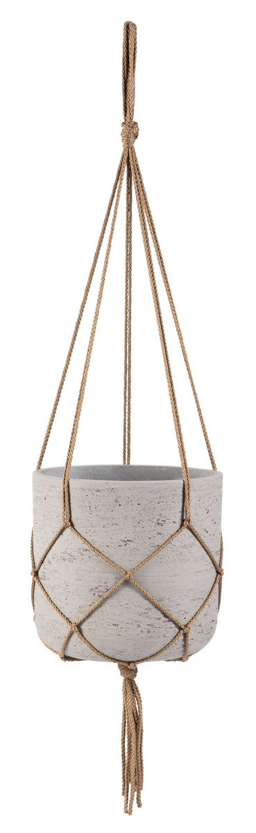 Peltria Grey Hanging Planter/Light Grey - Cool Stuff & Accessories