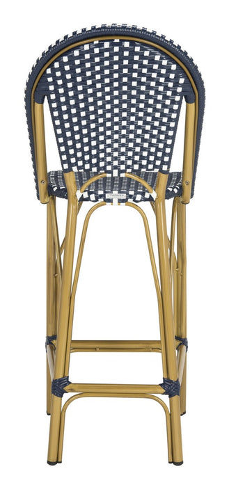 Ford Indoor Outdoor French Bistro Bar Stool/Navy - Cool Stuff & Accessories