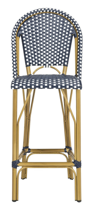 Ford Indoor Outdoor French Bistro Bar Stool/Navy - Cool Stuff & Accessories