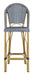 Ford Indoor Outdoor French Bistro Bar Stool/Navy - Cool Stuff & Accessories