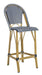 Ford Indoor Outdoor French Bistro Bar Stool/Navy - Cool Stuff & Accessories