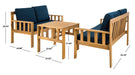 Lardner Living Set/Navy - Cool Stuff & Accessories