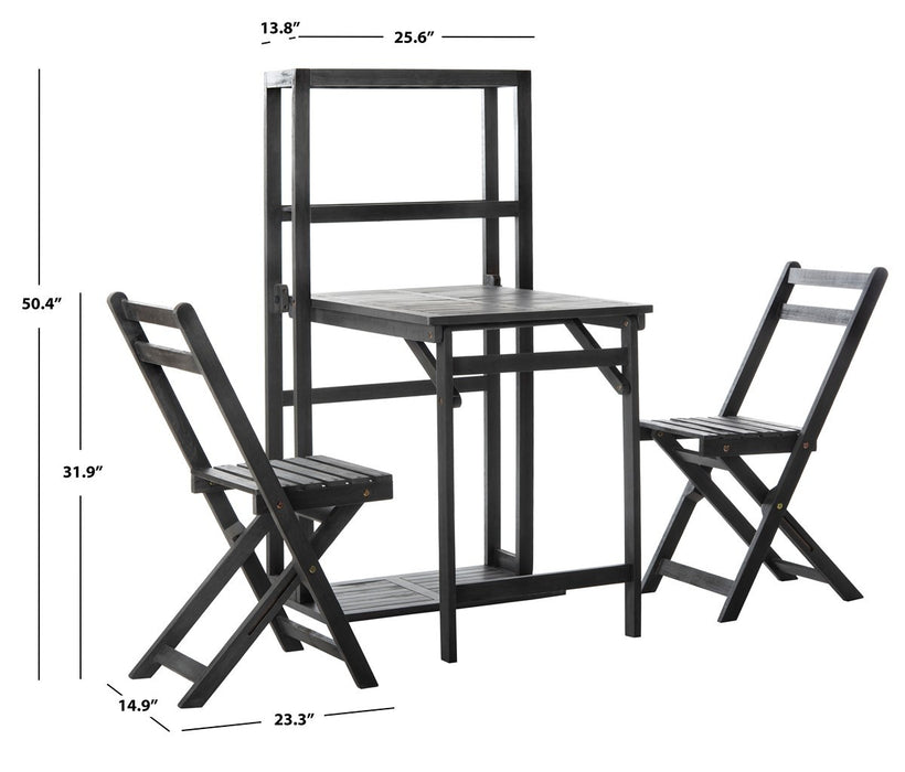 Griffen Balcony Dining Cabinet Set/Ash Grey - Cool Stuff & Accessories