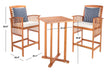 Pate 3 Piece Bar 39.8-inch H Table Bistro Set - Cool Stuff & Accessories