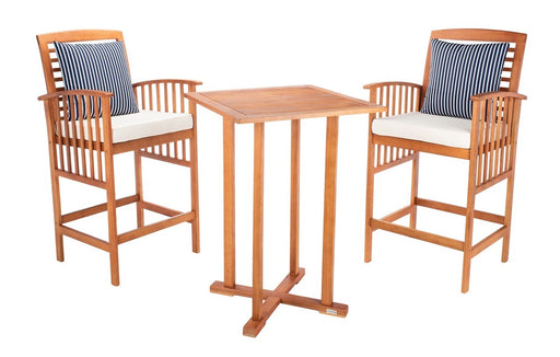 Pate 3 Piece Bar 39.8-inch H Table Bistro Set - Cool Stuff & Accessories