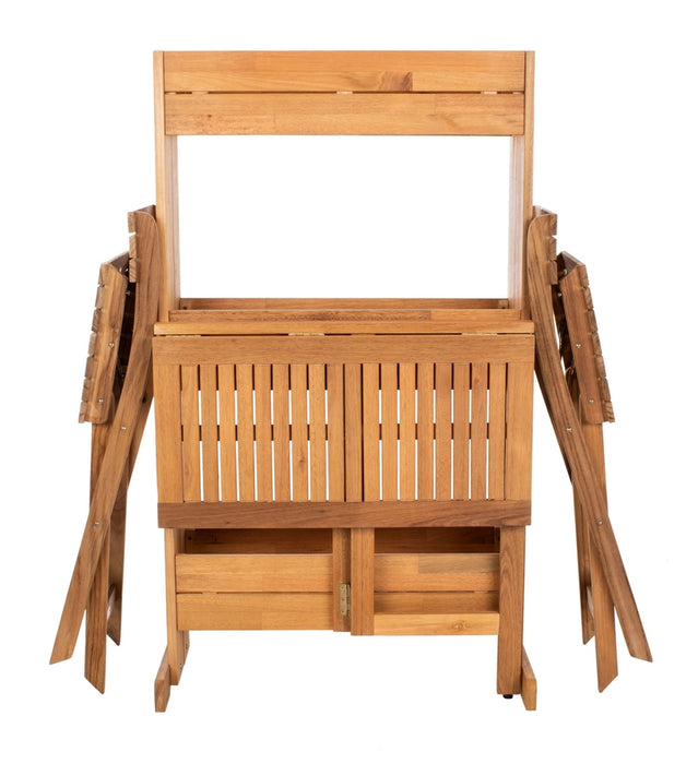 Barley Flower Shelf 3 Piece Bistro Set - Cool Stuff & Accessories