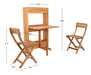 Barley Flower Shelf 3 Piece Bistro Set - Cool Stuff & Accessories