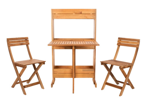 Barley Flower Shelf 3 Piece Bistro Set - Cool Stuff & Accessories