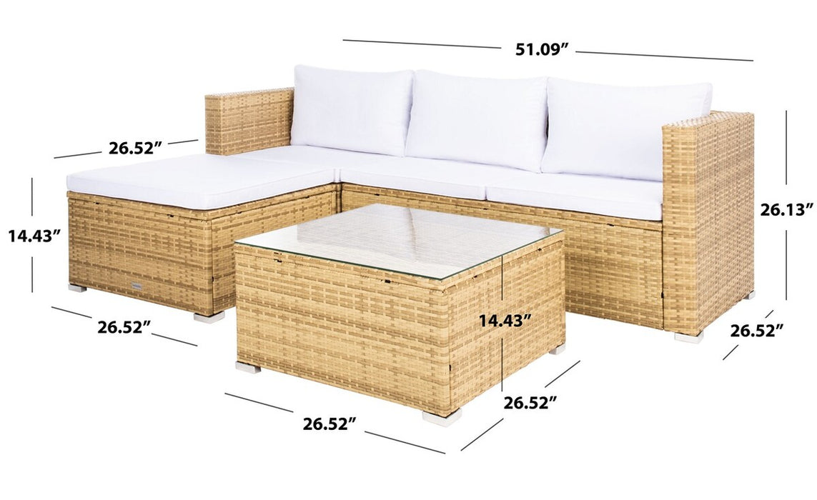Madalina  Living Set/ Natural White - Cool Stuff & Accessories