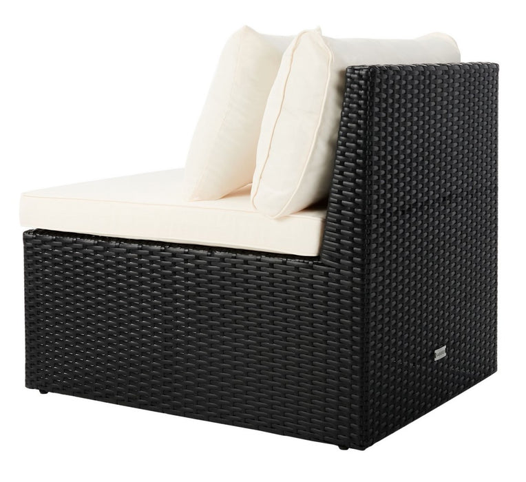 Pramla Outdoor Sette With Ottoman/Black - Cool Stuff & Accessories