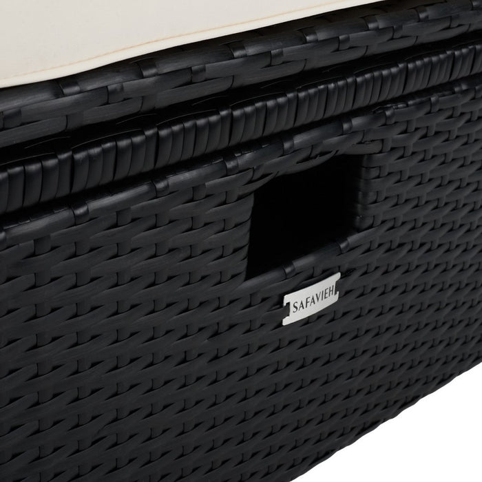Pramla Outdoor Sette With Ottoman/Black - Cool Stuff & Accessories