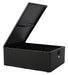 Pramla Outdoor Sette With Ottoman/Black - Cool Stuff & Accessories