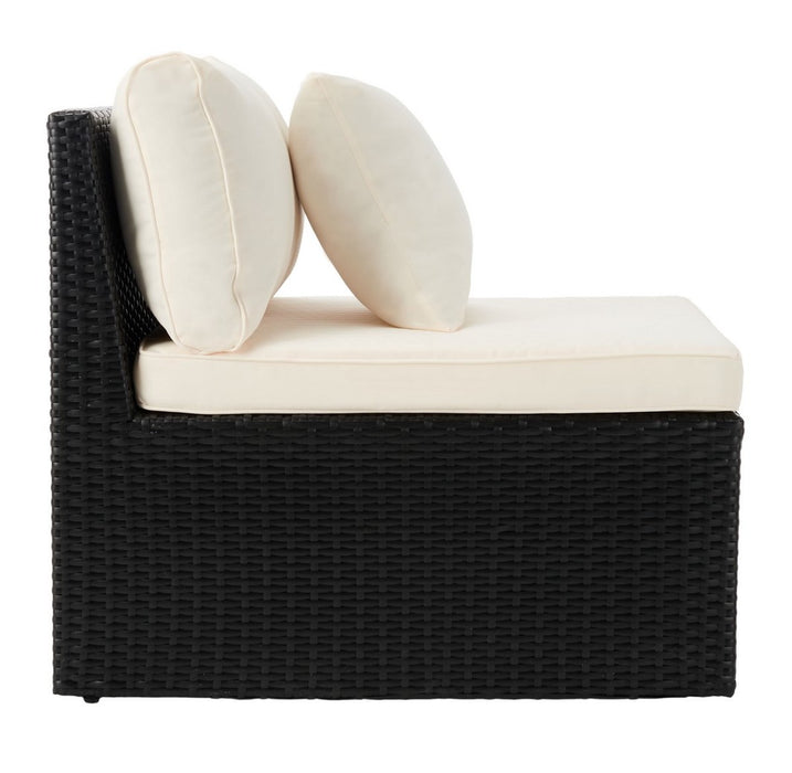 Pramla Outdoor Sette With Ottoman/Black - Cool Stuff & Accessories