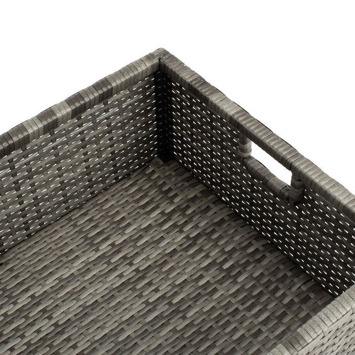 Pramla Outdoor Sette With Ottoman/Grey - Cool Stuff & Accessories