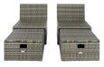 Pramla Outdoor Sette With Ottoman/Grey - Cool Stuff & Accessories