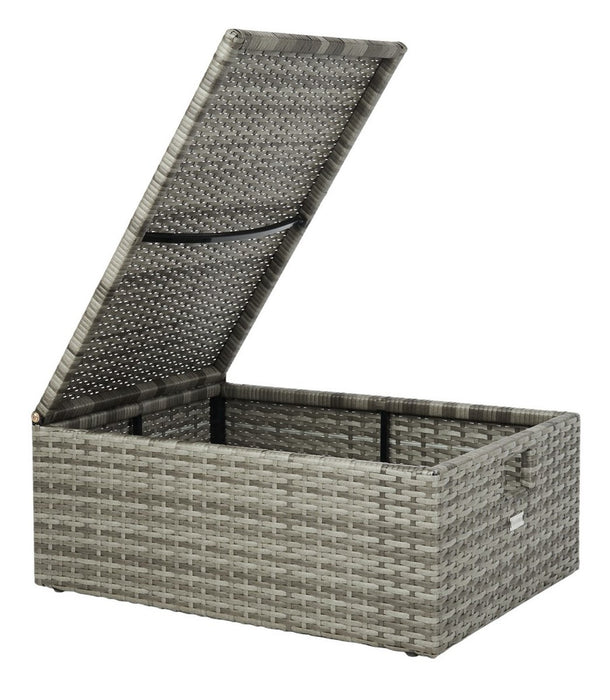 Pramla Outdoor Sette With Ottoman/Grey - Cool Stuff & Accessories