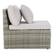 Pramla Outdoor Sette With Ottoman/Grey - Cool Stuff & Accessories