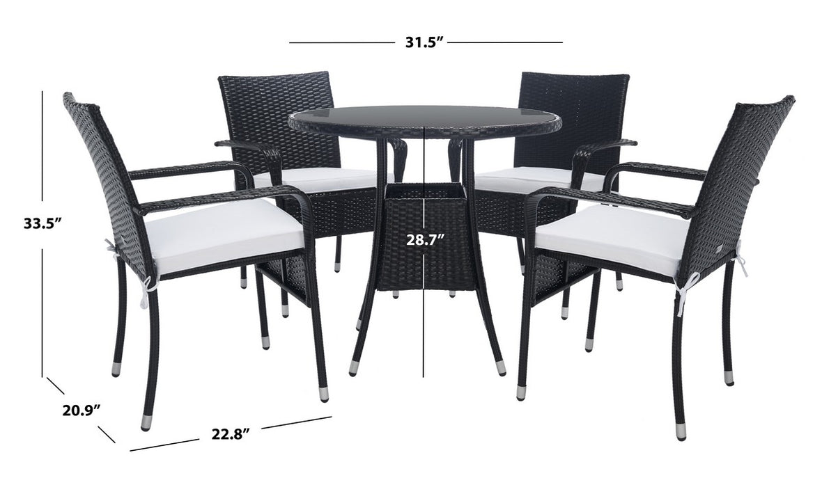 Laina Bistro Set/ Black - Cool Stuff & Accessories