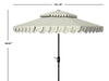 Elegant Valance 9ft Double Top Umbrella - Cool Stuff & Accessories