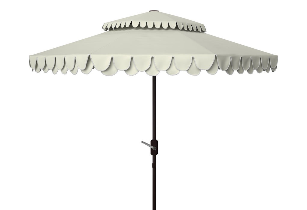 Elegant Valance 9ft Double Top Umbrella - Cool Stuff & Accessories