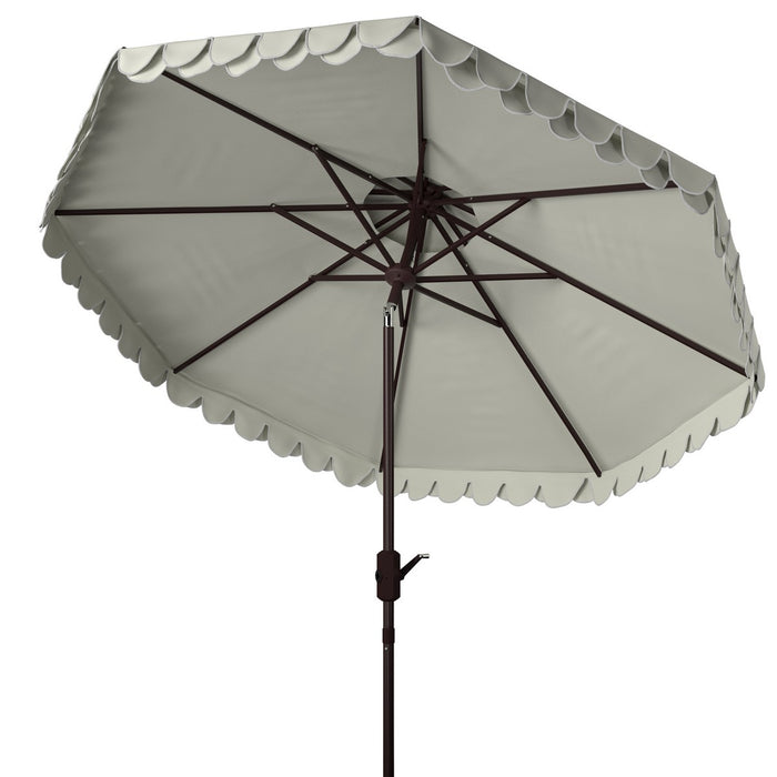 Elegant Valance 9ft Double Top Umbrella - Cool Stuff & Accessories