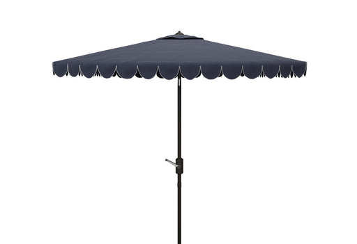 Venice 7.5 Ft Square Crank Umbrella/Navy - Cool Stuff & Accessories