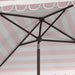 Vienna 7.5 Ft Square Crank Umbrella/ Grey - Cool Stuff & Accessories