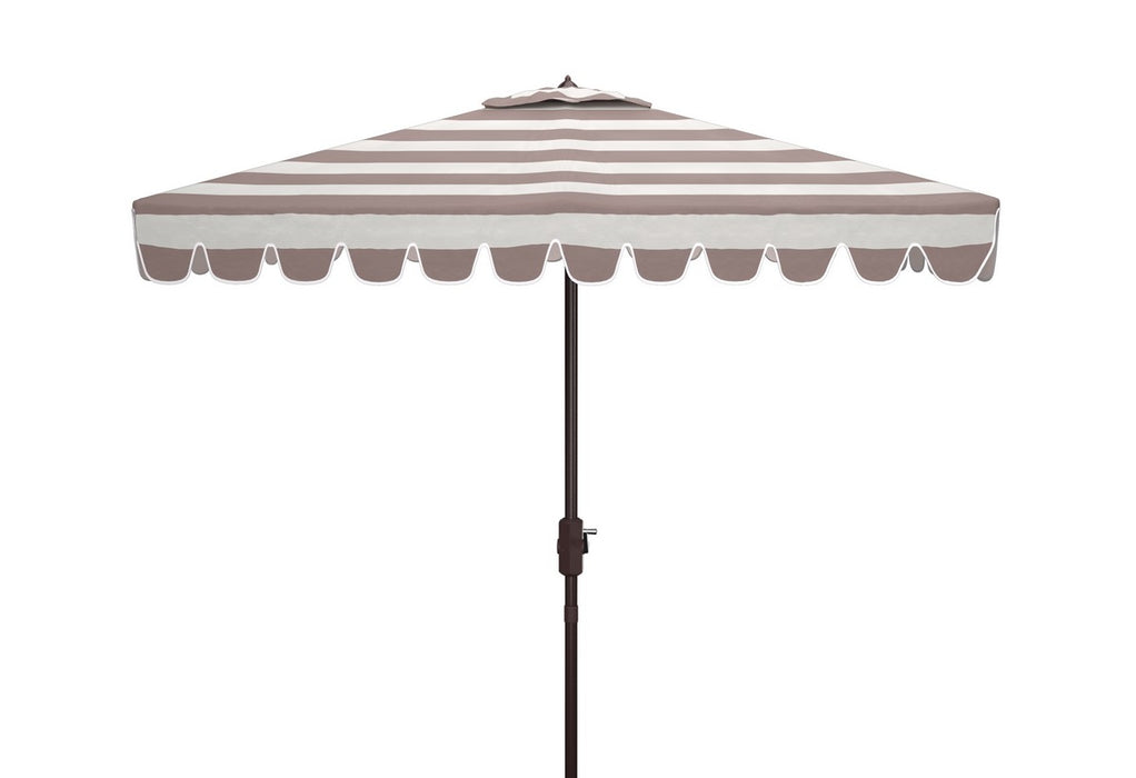 Vienna 7.5 Ft Square Crank Umbrella/ Grey - Cool Stuff & Accessories