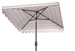 Vienna 7.5 Ft Square Crank Umbrella/ Grey - Cool Stuff & Accessories