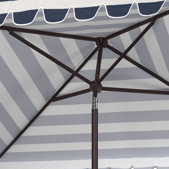 Vienna 7.5 FT Square Crank Umbrella/ Navy - Cool Stuff & Accessories