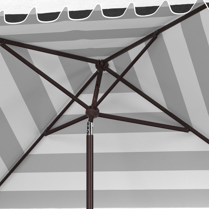 Vienna 7.5 FT Square Crank Umbrella/ Black - Cool Stuff & Accessories
