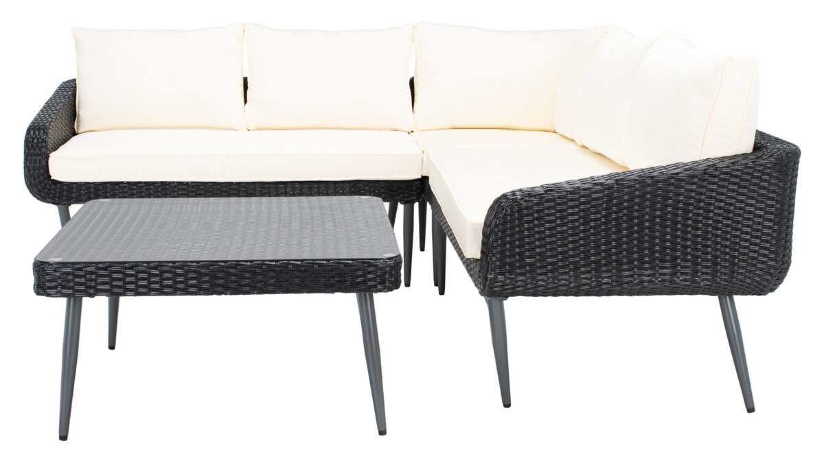 Onri 3 Pc Sofa Set/ Brown/ Grey