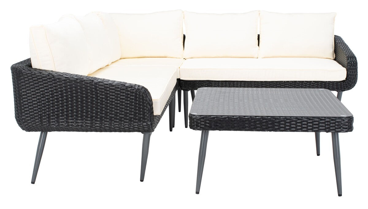 Onri 3 Pc Sofa Set/ Brown/ Grey