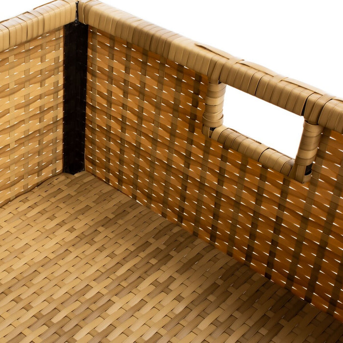 Pramla Outdoor Sette With Ottoman/ Natural White - Cool Stuff & Accessories