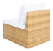 Pramla Outdoor Sette With Ottoman/ Natural White - Cool Stuff & Accessories