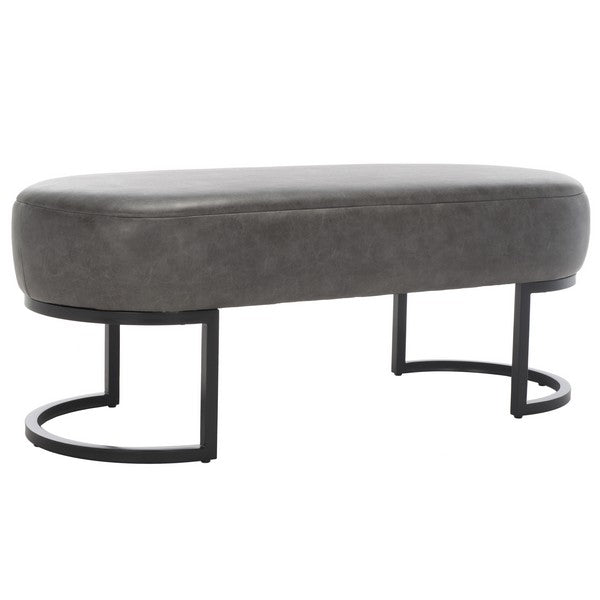 Bellezza Oval Bench/ Grey