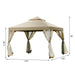 Outdoor 2-Tier 10' x 10' Screw-free Structure Shelter Gazebo Canopy - Cool Stuff & Accessories