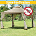 Outdoor 2-Tier 10' x 10' Screw-free Structure Shelter Gazebo Canopy - Cool Stuff & Accessories