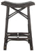 Amara Wicker Bar Stool/Black - Cool Stuff & Accessories