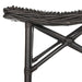 Amara Wicker Bar Stool/Black - Cool Stuff & Accessories