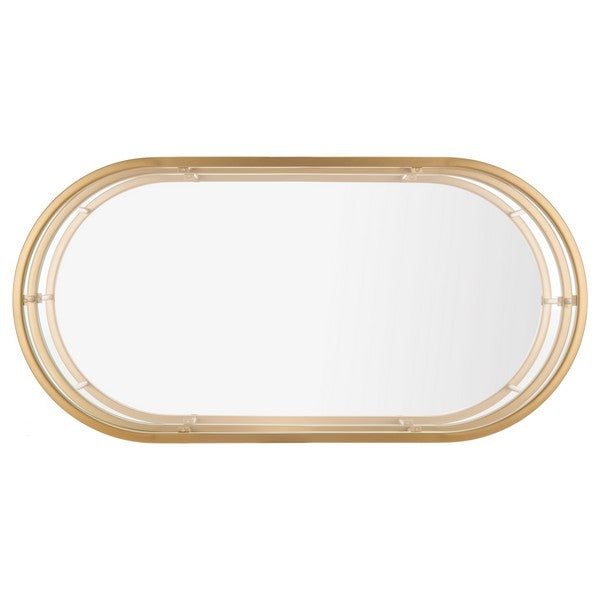 Layta 3 Shelf Coffee Table/ Gold