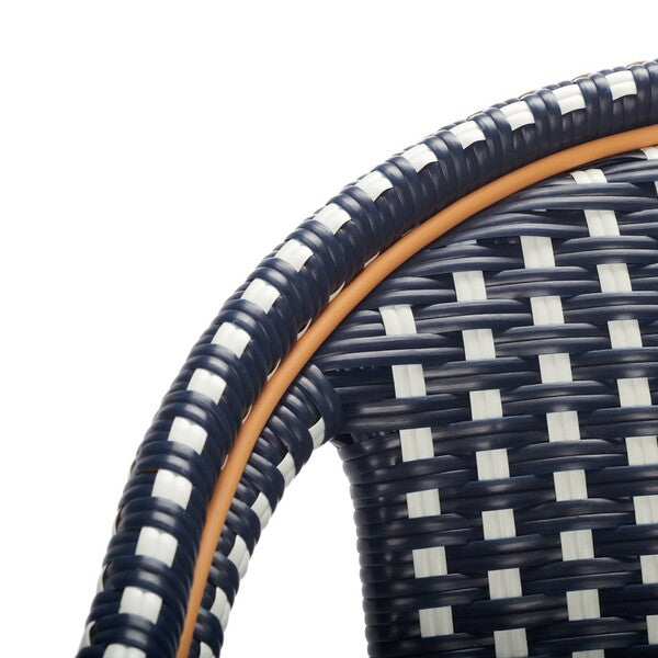 California Bar Stool/Navy/White
